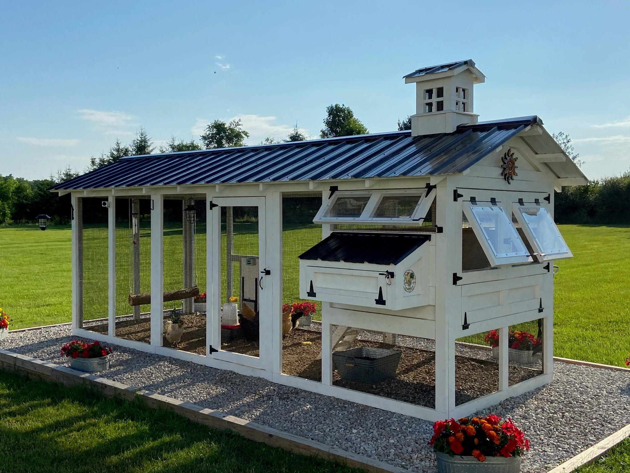 Custom Check Coops Carolina Coops | Premium Chicken Coops & Coop Kits