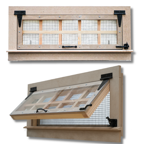 chicken coop window kit