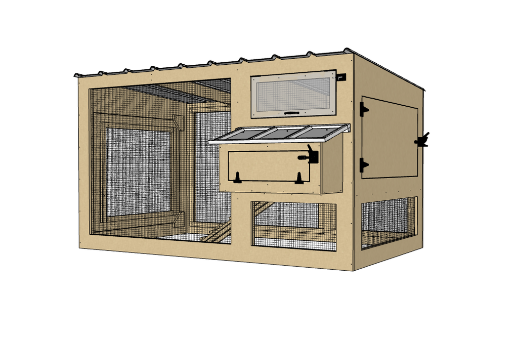 affordable small chicken coop