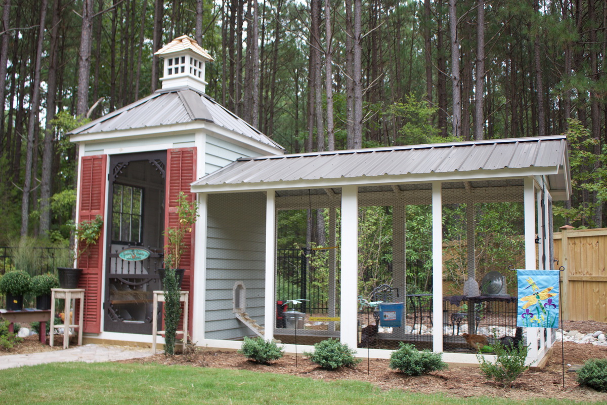 Carolina Coops-Custom chicken coop-1