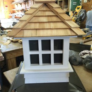Carolina Coops -cedar shake cupola
