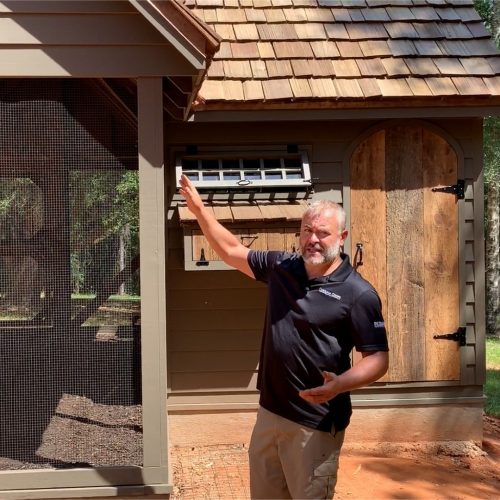 Chicken coop walk through videos