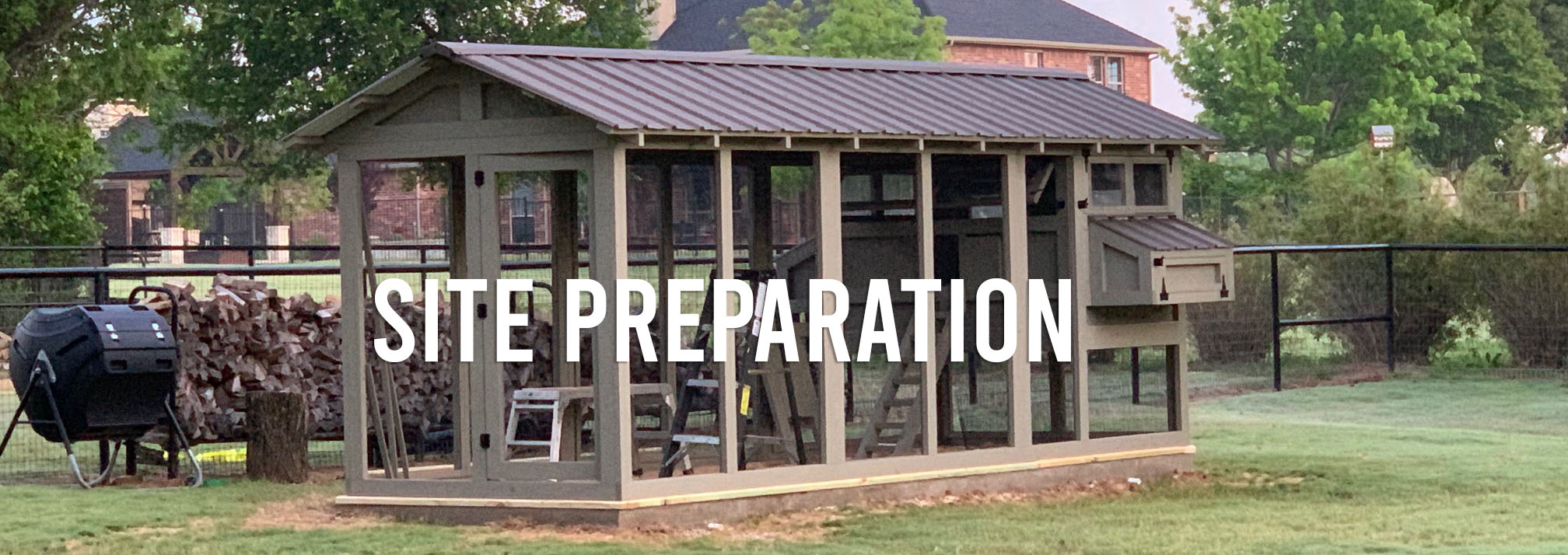 Carolina Coops site prep for your coop header image