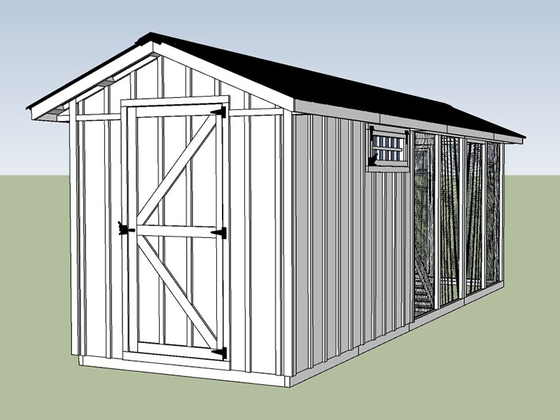 back of homestead coop