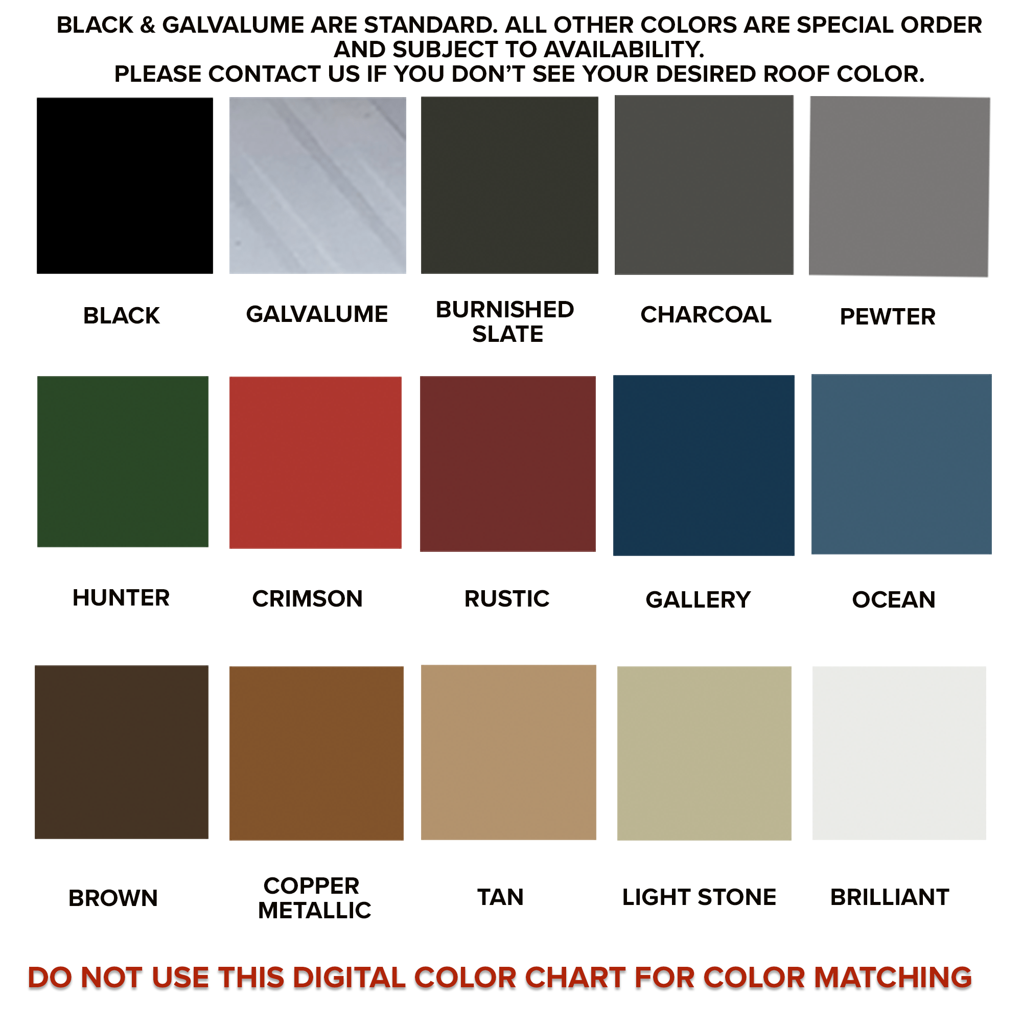 2024 Central States color chart